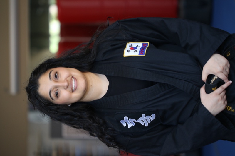 Kyu Sa Nim Zamzam Saidi, Second Degree Black Belt Instructor